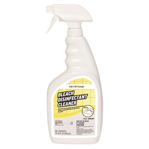 Keystone Disinfectant Mold and Mildew Bleach Cleaner, 32oz,  #6101836